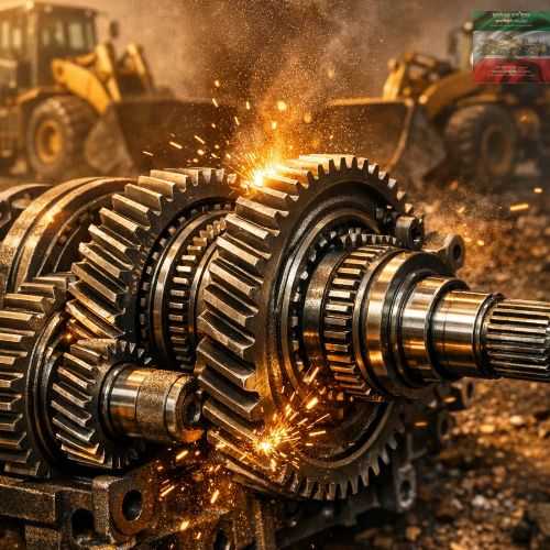 نقش گیربکس در عملکرد ماشین آلات راهسازی